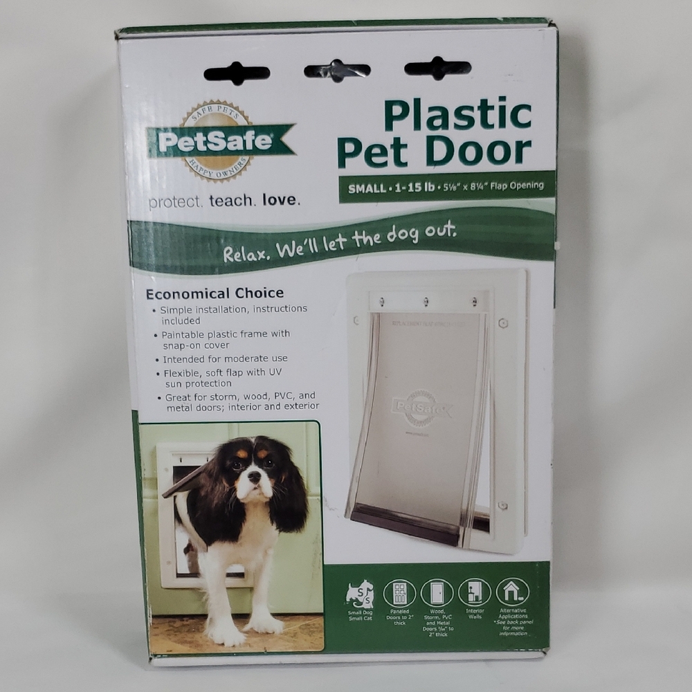 PetSafe Plastic Pet Door Small ~ White